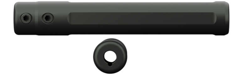 Boring bar holder with internal coolant supply