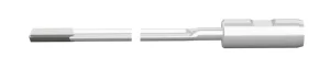 Brazed single fluted gun drill